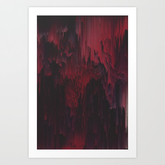 Sangre Art Print