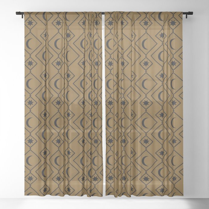 MOON & STAR Sheer Curtain