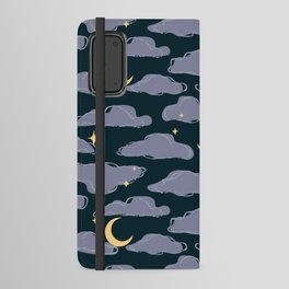 Cloudy night skies Android Wallet Case
