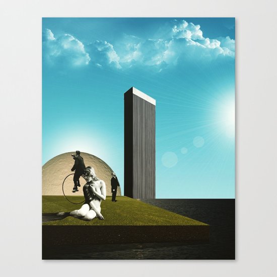 Out To Sea Canvas Print