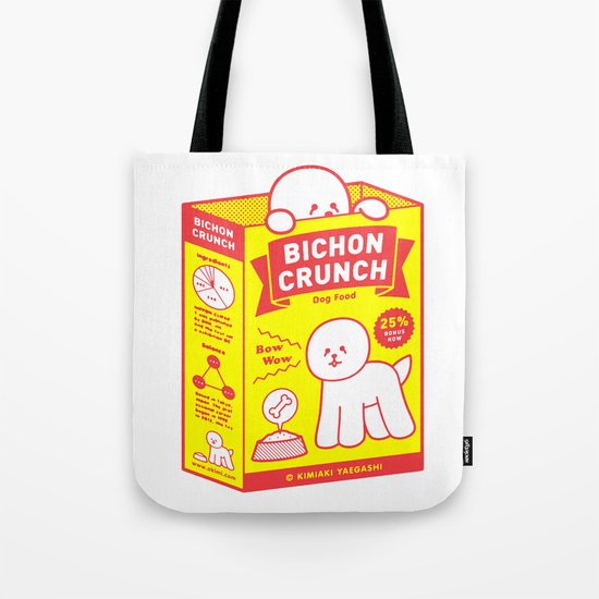 BICHON CRUNCH Tote Bag