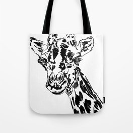 Giraffe digital pattern, Digital pattern, Vector pattern, Custom portrait Tote Bag