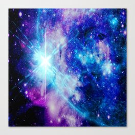 galaxy Nebula Star Canvas Print