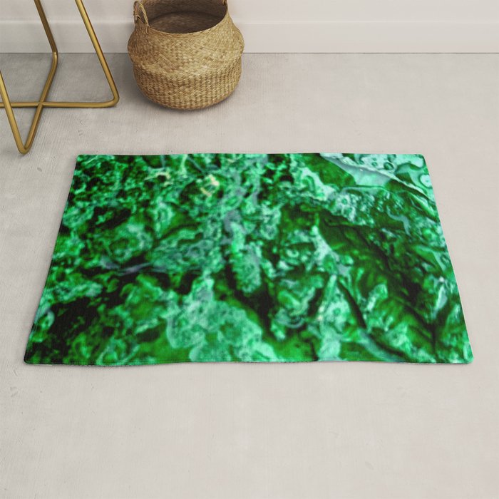 Wet Kryptonite Rug By Wesharkness Society6