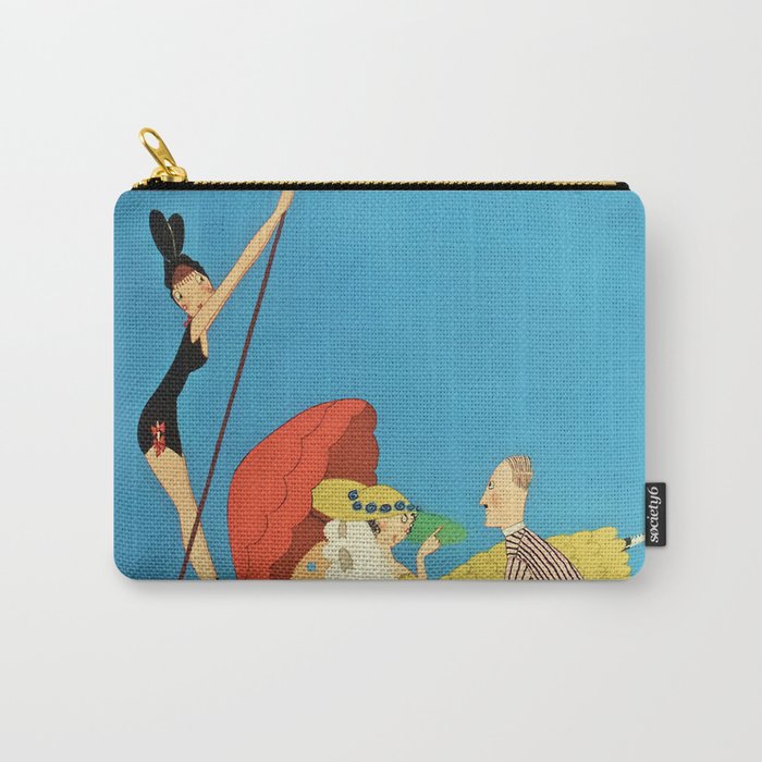“Gondola Ride” by Annie Fish Carry-All Pouch