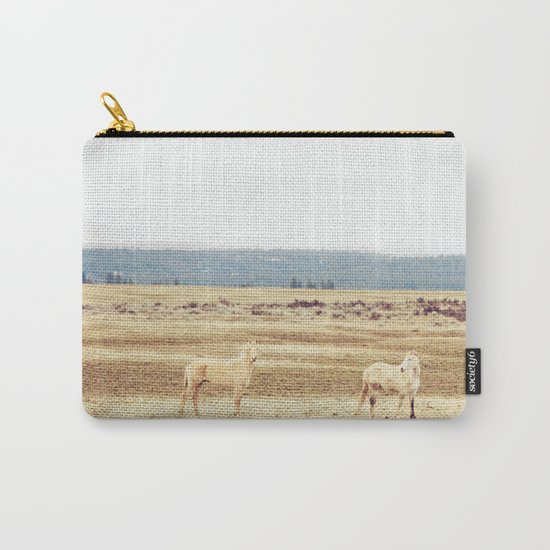 Two Oregon Horses Carry-All Pouch