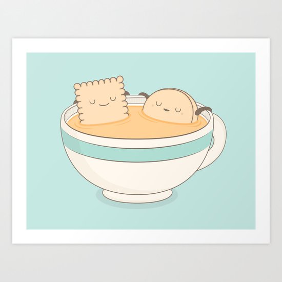 loosen up a little! Art Print