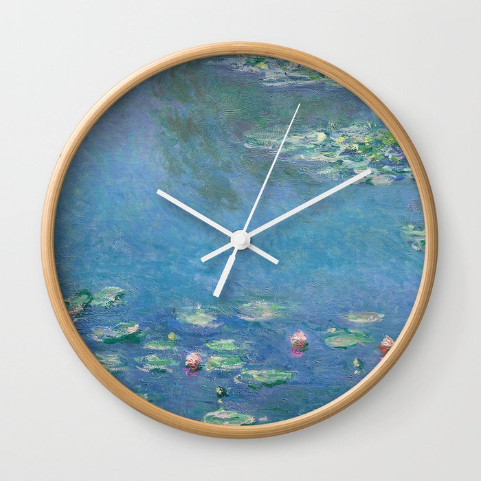 Water Lilies Monet Wall Clock