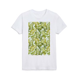 Fern Pattern 01 Kids T Shirt