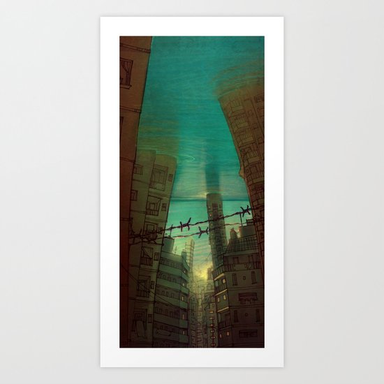 Submerged Art Print