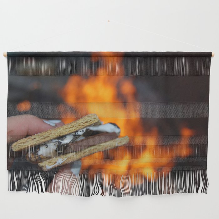 Campfire S'mores Wall Hanging