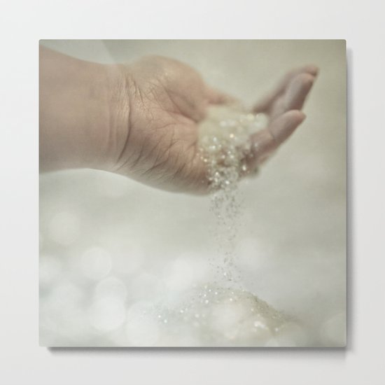 Ageless Lady Metal Print