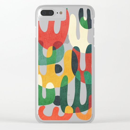 Cactus Clear iPhone Case