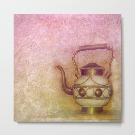 IT'S TEATIME Metal Print