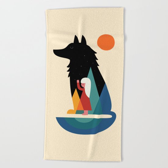 Best Friend Beach Towel