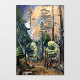 Emily Carr - Old Forest - Canada, Canadian Oil Painting - Group of Seven Canvas Print