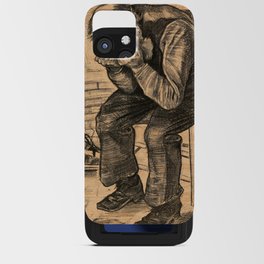 At Eternity's Gate, 1882 by Vincent van Gogh iPhone Card Case
