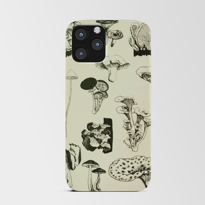 Naturalist Mushrooms iPhone Card Case