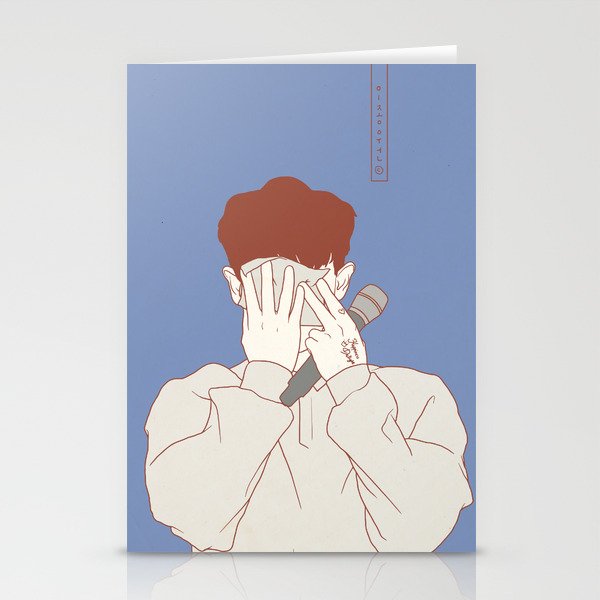 Chanyeol1 Stationery Cards