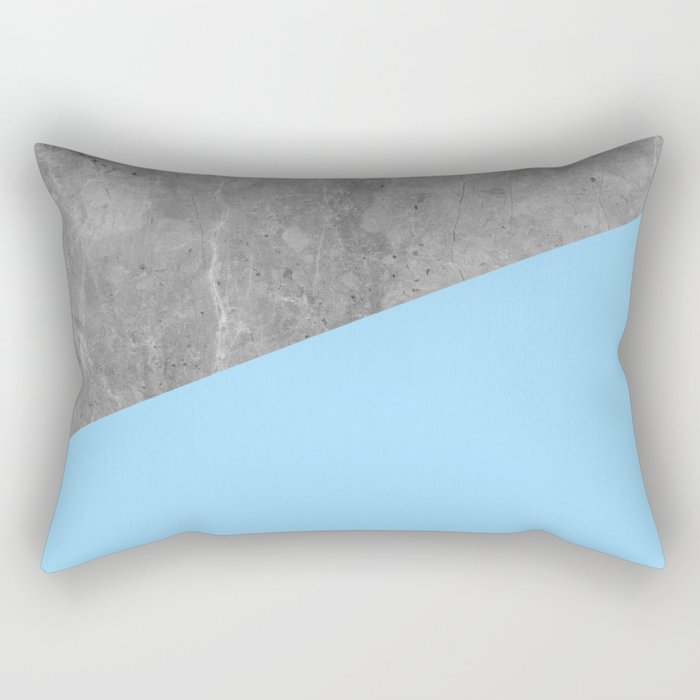 Geometry 101 Blue Raspberry Rectangular Pillow