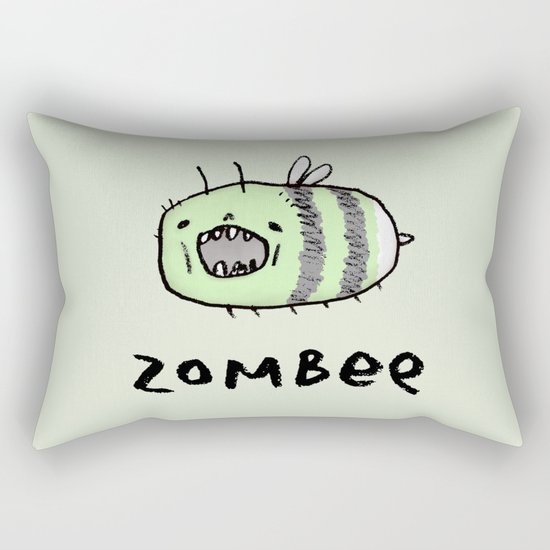 Zombee Rectangular Pillow