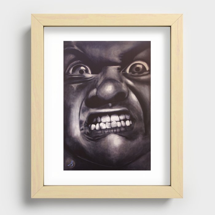 "Chris Farley" Recessed Framed Print