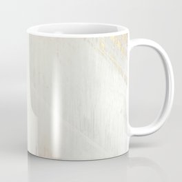 Sunrise [2]: a bright, colorful abstract piece in pink, gold, black,and white Coffee Mug