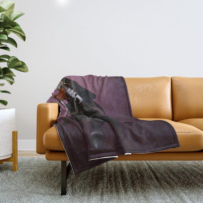 The Music of the Night Throw Blanket