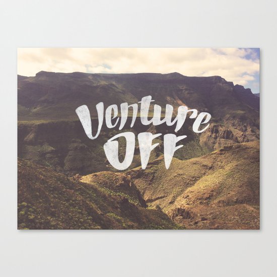 Venture Off Canvas Print