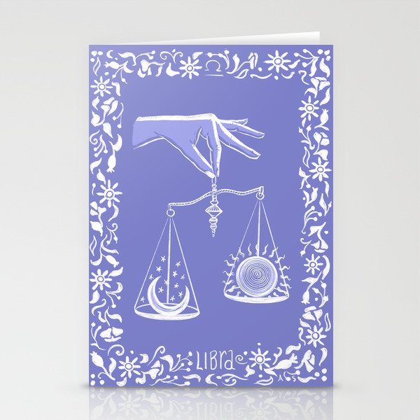 Libra Stationery Cards