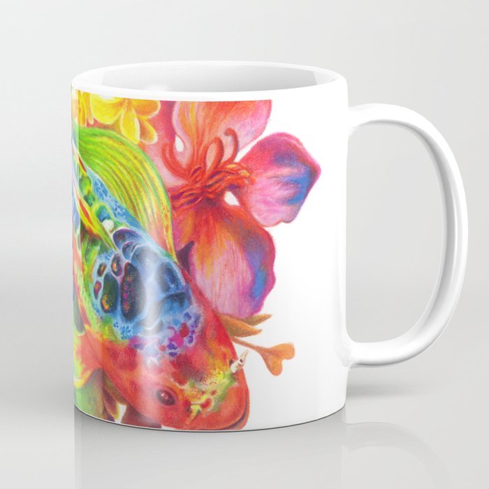 Rainbow Koi Coffee Mug