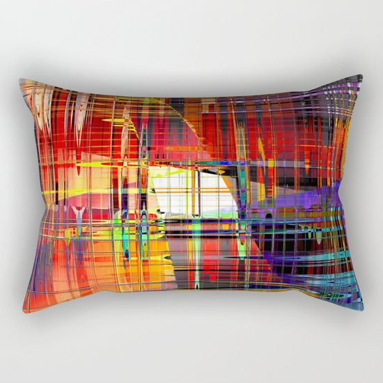 steel 3 Rectangular Pillow