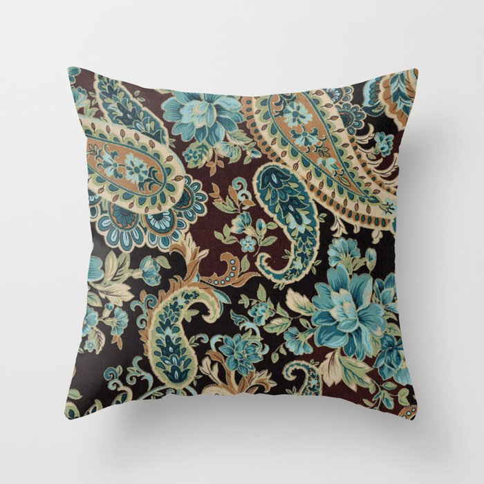 Paisley throw pillows for couch sales
