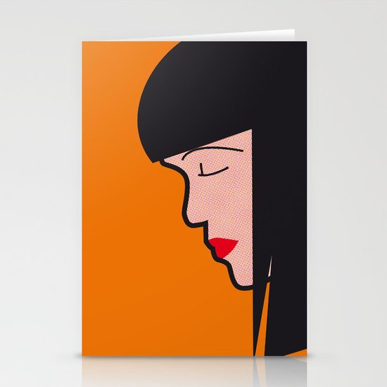 Pop Icon - Mia Stationery Cards