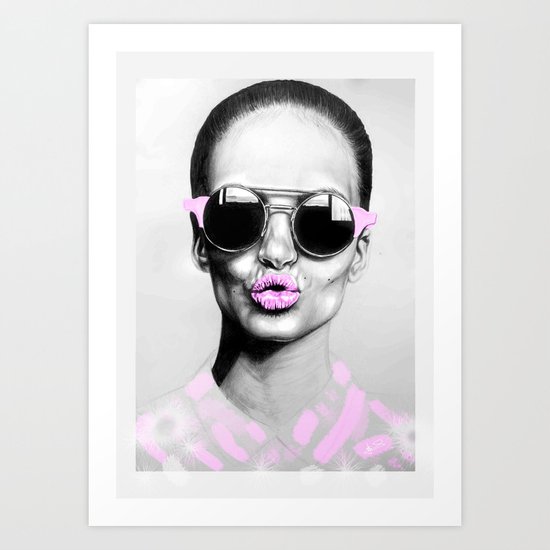 + SMOKE AND MIRRORS + Art Print