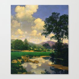 Maxfield Parrish, Landscape Paintings Canvas Print