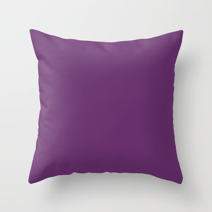 Seance Purple Throw Pillow