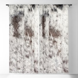 Rustic Cowhide Faux Fur (Digitally Made, ix 2021) Blackout Curtain