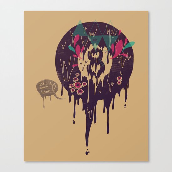Bad Omen Canvas Print