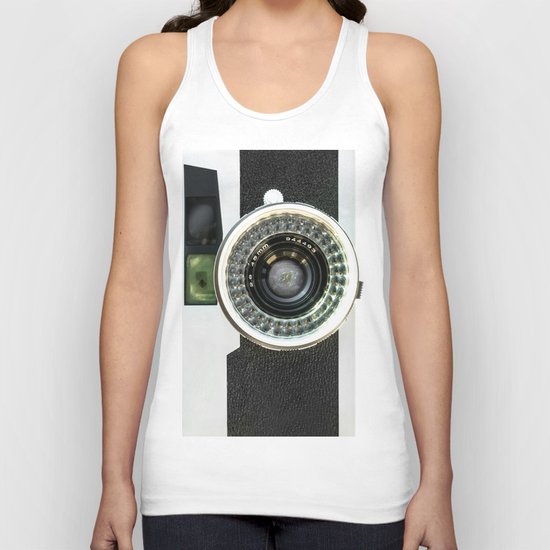 Vintage camera Unisex Tank Top