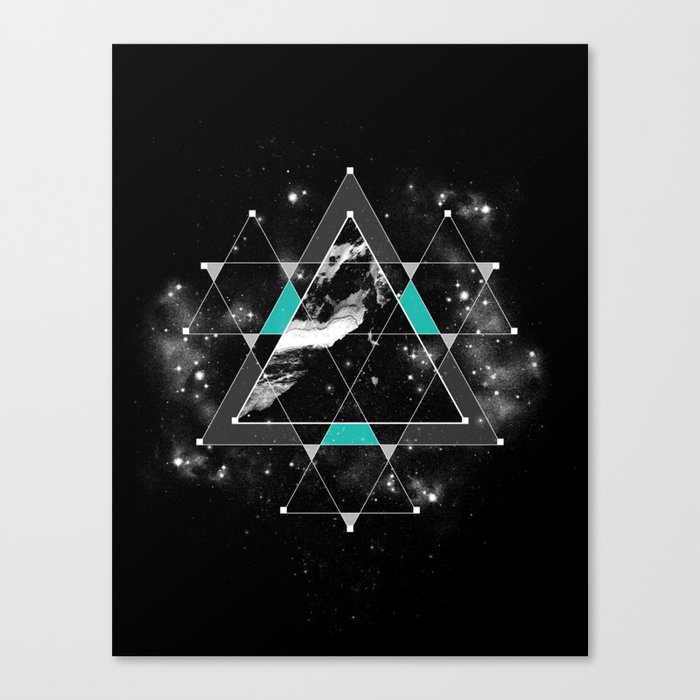 Time & Space Canvas Print