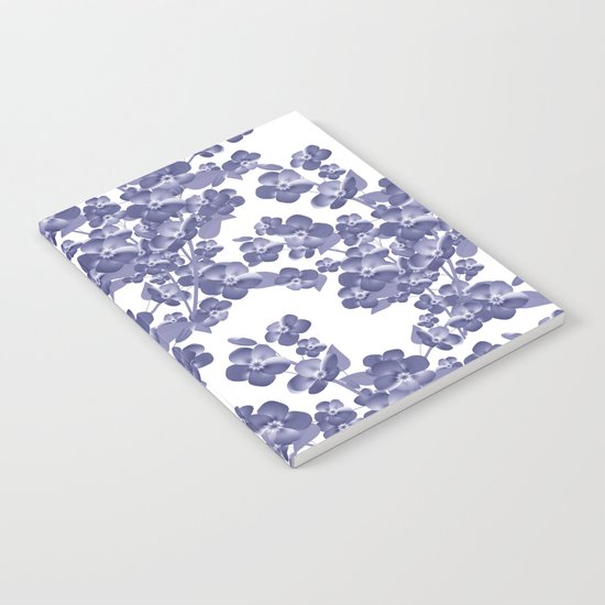 Floral pattern 14 Notebook