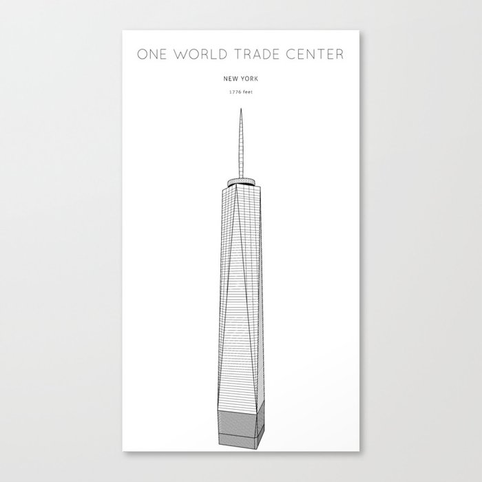One World Trade Center Canvas Print