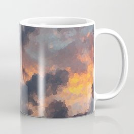 Impressionistic Storm Clouds at Sunrise Coffee Mug