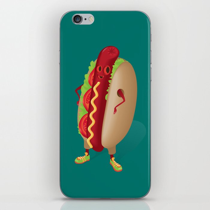 Happy Hotdog iPhone Skin
