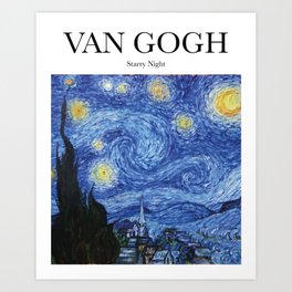 Van Gogh - Starry Night Art Print