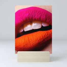 Fashion Lips Mini Art Print