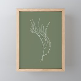 Kelp illustration 2 Framed Mini Art Print