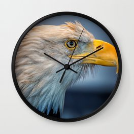 Eagle With An Attitude Wall Clock