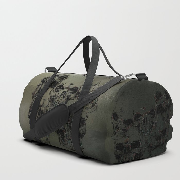 Dark abstract skull Duffle Bag